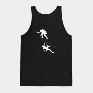 Climbing and hiking design Tank Top